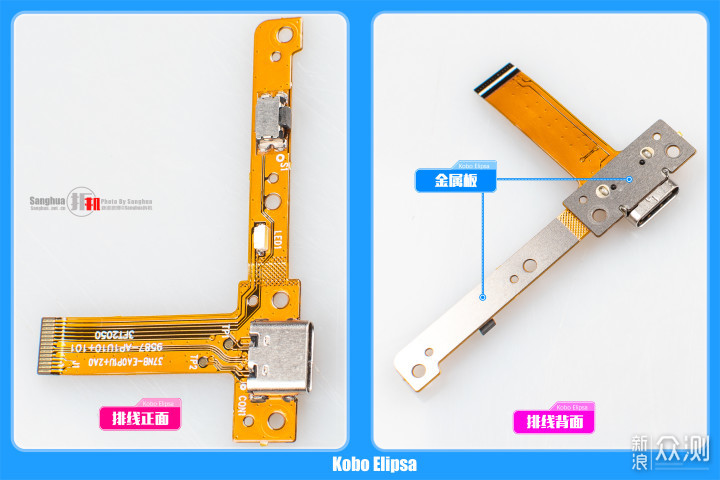 日本货用中国芯Kobo Elipsa拆解 sanghua拆机_新浪众测