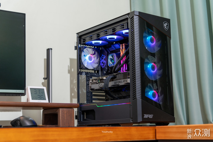 3080金属大师+微星Z690刀锋+100R机箱装机分享_新浪众测