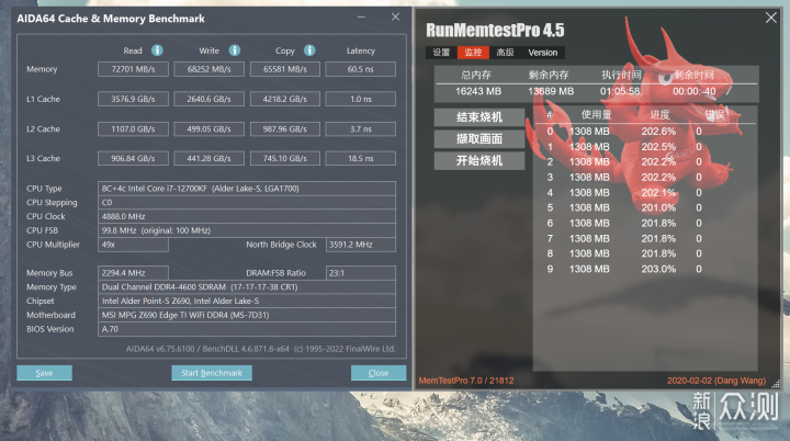 DDR5降价后值得买吗？对比高频DDR4数据告诉你_新浪众测