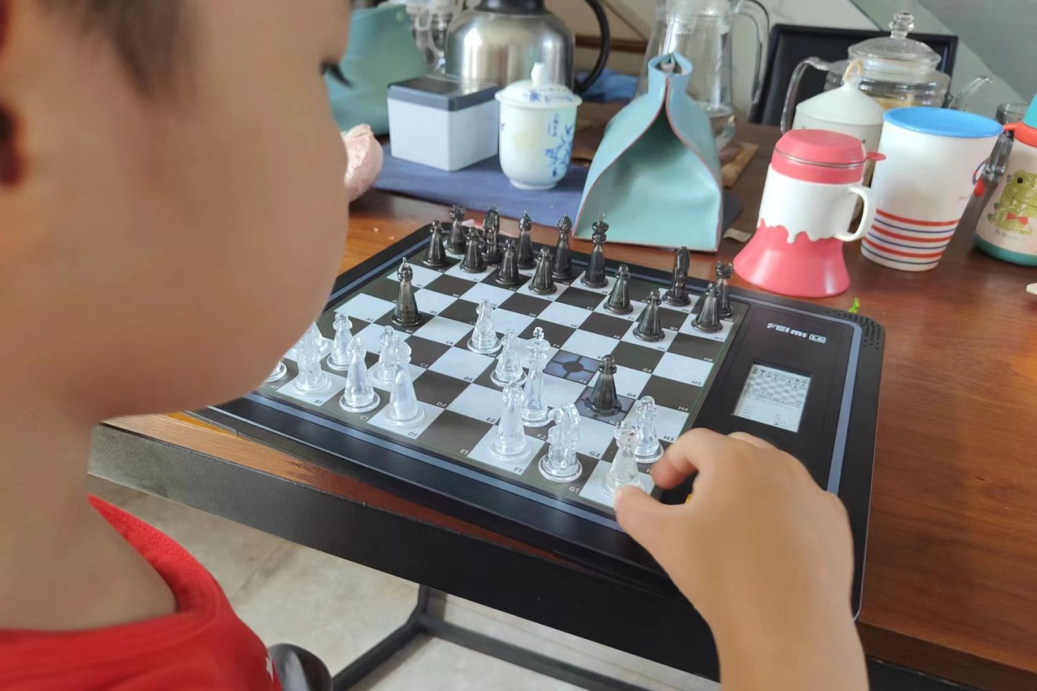 娃儿一周的智能棋盘（智能国际象棋）使用体验