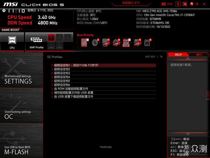 微星MEG Z790 ACE 战神主板开箱简析_新浪众测