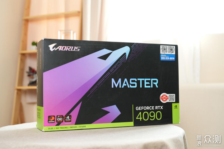 卡如其名超级雕！AORUS RTX 4090 MASTER 24G_新浪众测