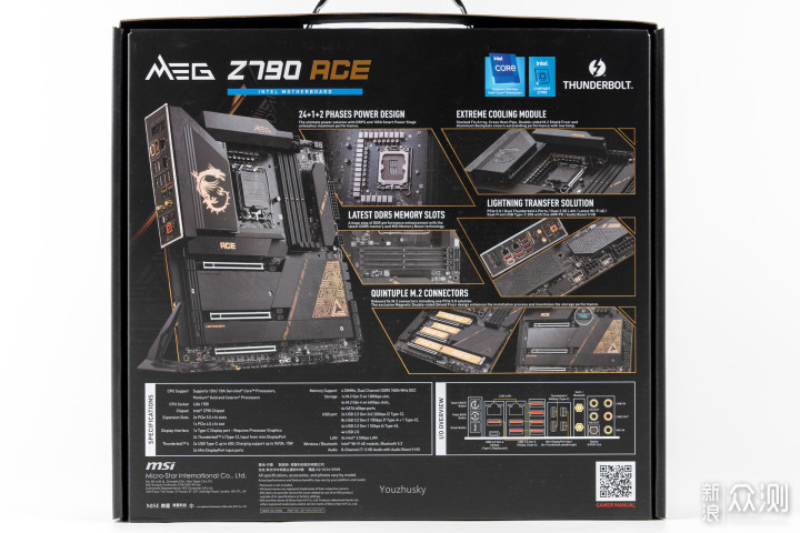 微星MEG Z790 ACE 战神主板开箱简析_新浪众测