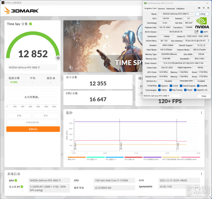 RTX 3060 Ti GDDR6X星曜OC评测—3070青春版_新浪众测