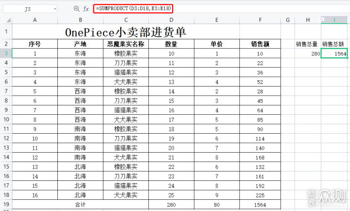 SUM开头的Excel函数（三）_新浪众测