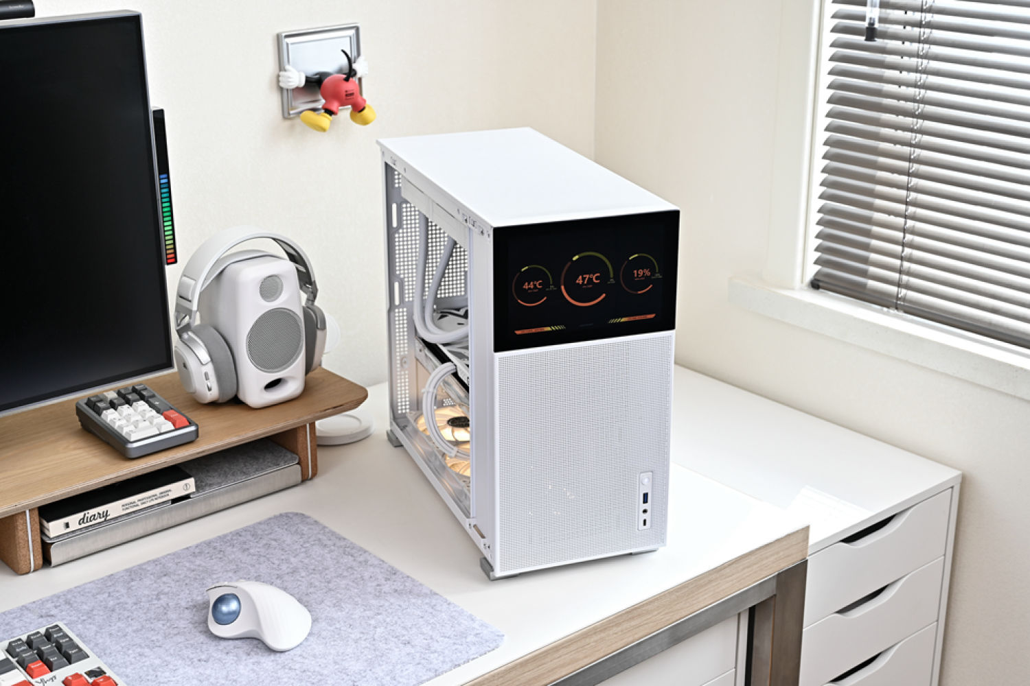 ROG X670E-GENE+乔思伯 D41装机展示