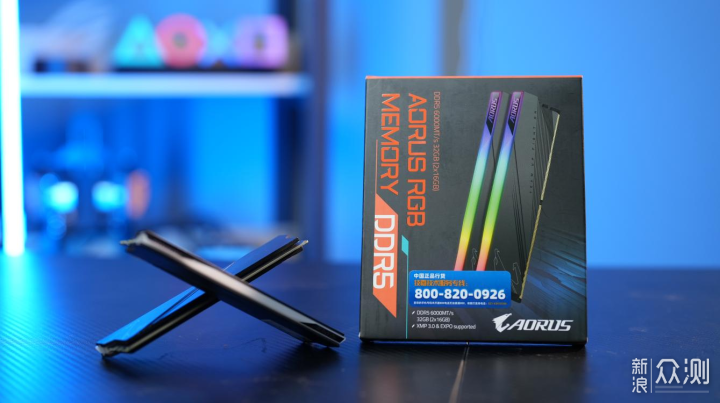 技嘉AORUS RGB DDR5内存：一键超频享受高性能_新浪众测