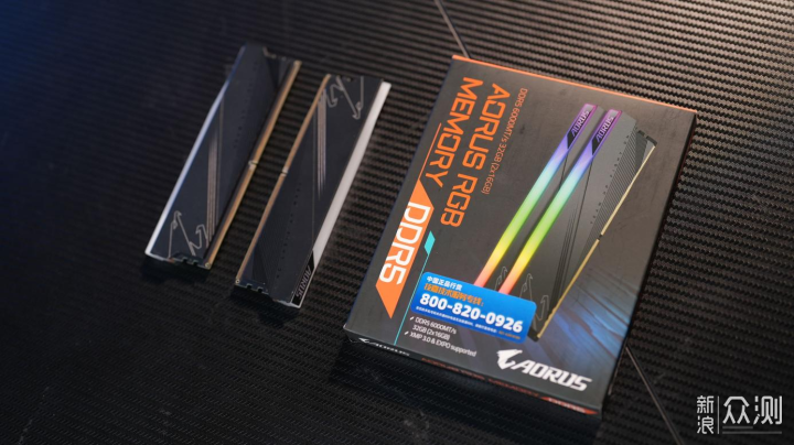 技嘉AORUS RGB DDR5内存：一键超频享受高性能_新浪众测