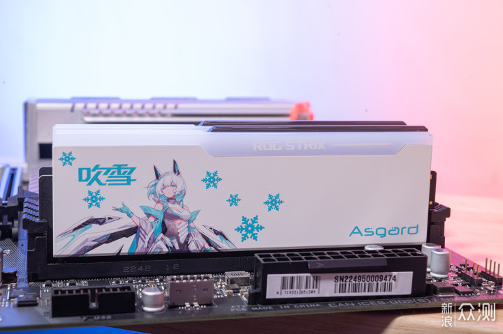 阿斯加特联名款吹雪DDR5内存，纯白风装机_新浪众测