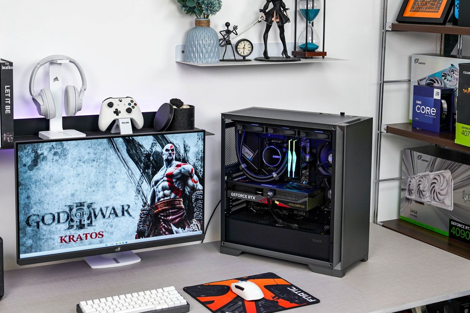 友人的I5 13600K+RTX4070Ti万元主机方案分享