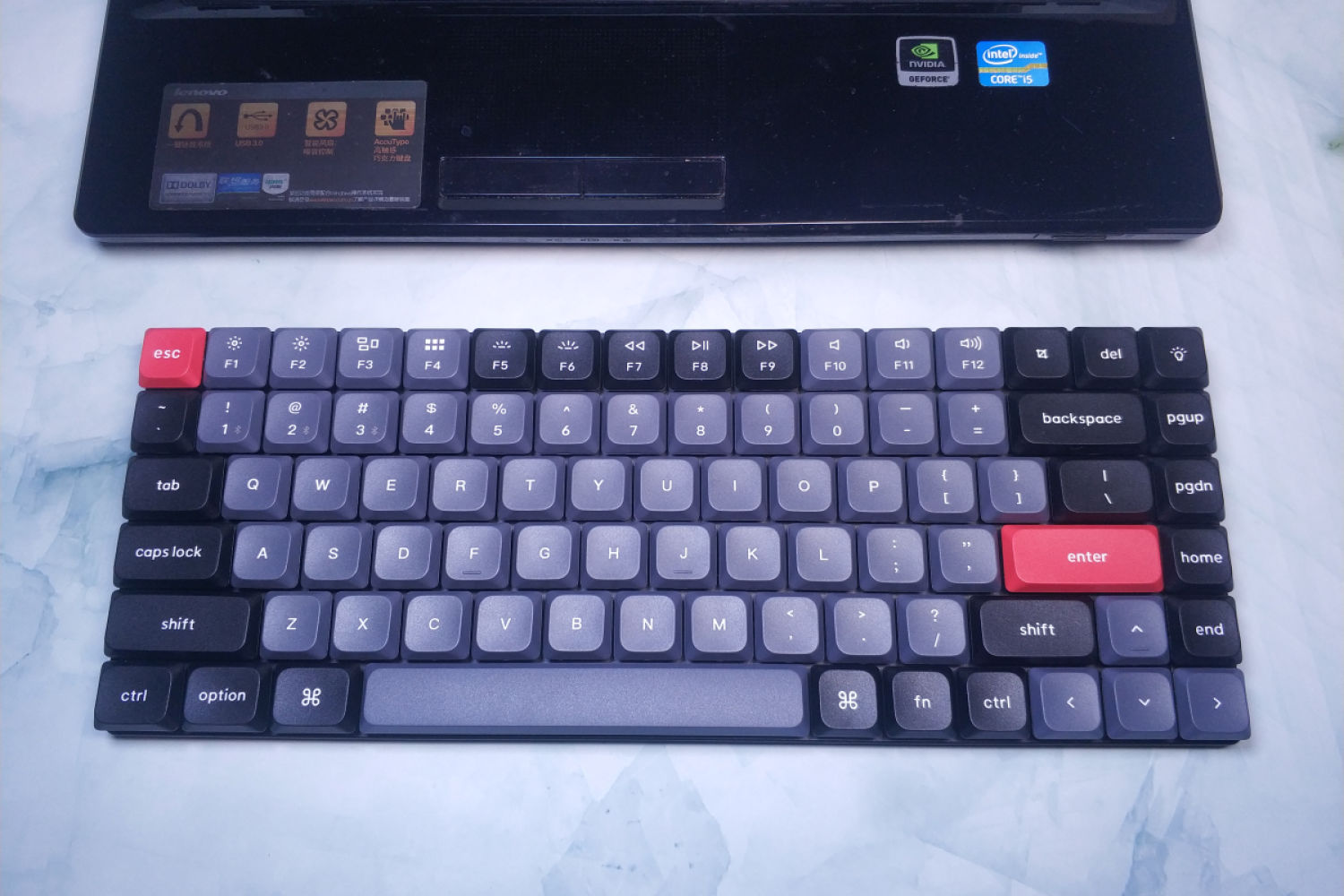 双模客制化，打字手感好：Keychron机械键盘