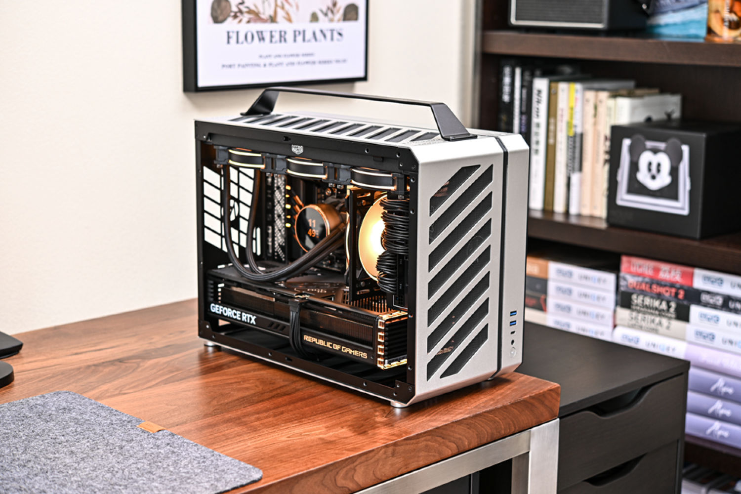 ROG X670E-GENE+4080猛禽+机械大师C30Pro装机