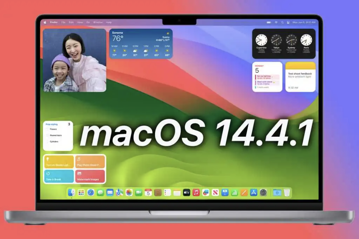 苹果发布macOS 14.4.1：修复USB集线器漏洞