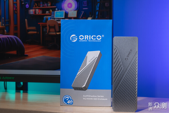 40Gbps高速备份，ORICO M.2 SSD硬盘盒快又稳_新浪众测