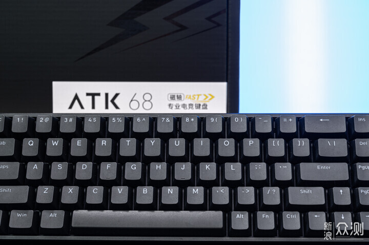 打瓦轴新品，瑞翼鲨红磁轴，艾泰克ATK68键盘_新浪众测