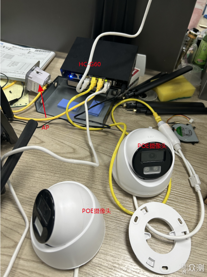 HC-G60路由器4口POE支持双SIM卡4G5GWIFI中继_新浪众测