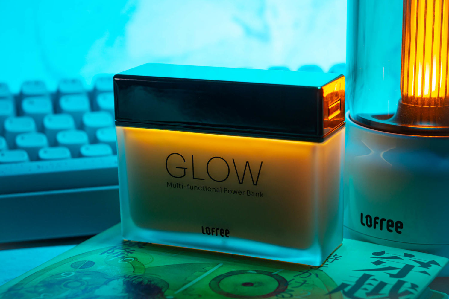 会发光的粉底液？洛斐GLOW聚光多功能移动电源