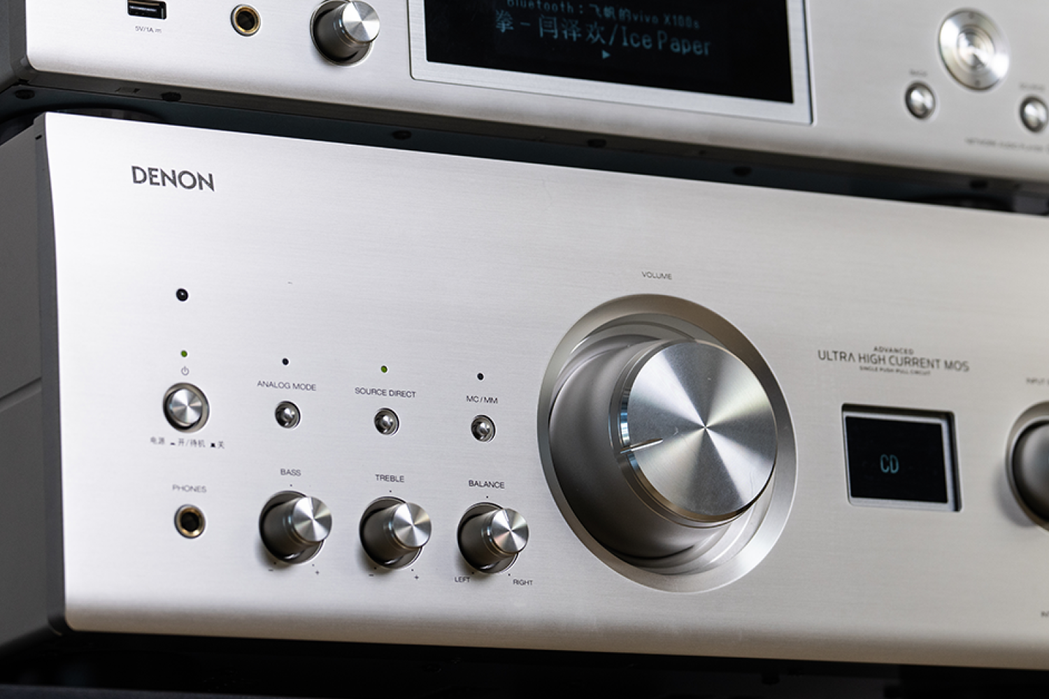 最强是两声道功放器：天龙 DENON PMA-3000NE