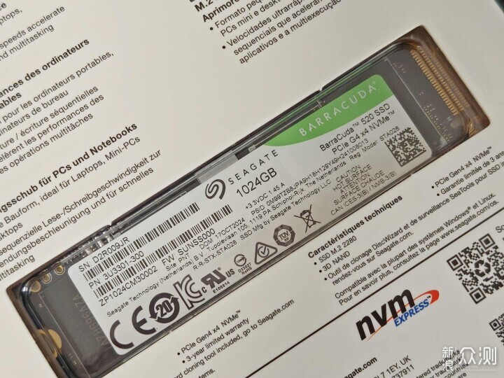 更好的装机解决方案，希捷BarraCuda 520SSD_新浪众测