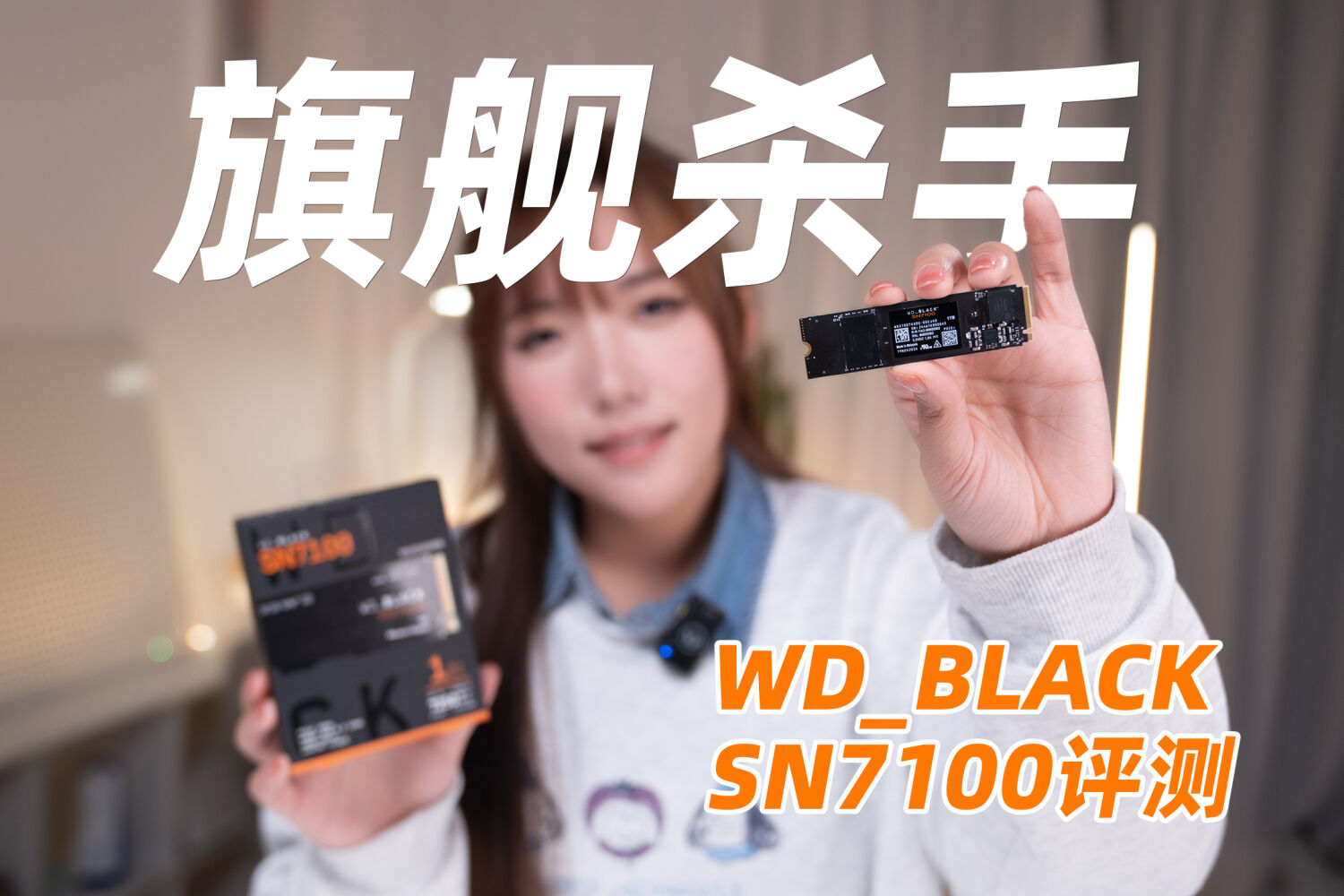 西部数据WD_BLACK SN7100固态硬盘评测