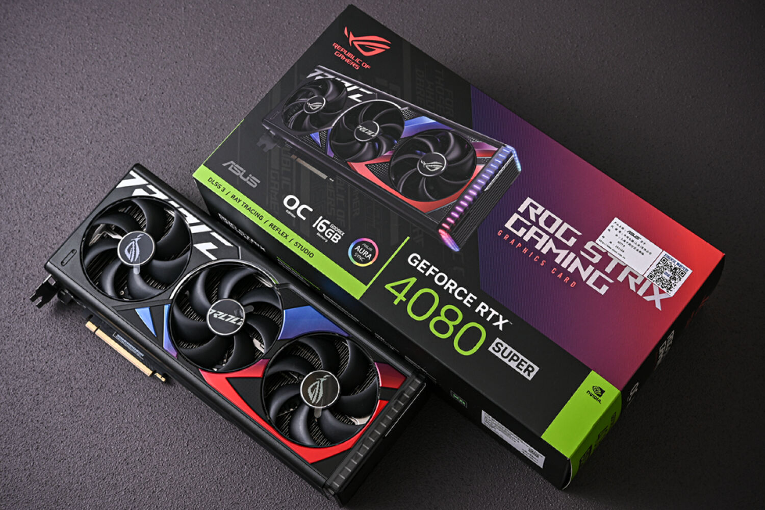 双12实力升级畅玩3A——ROG4080SUPER开箱简测