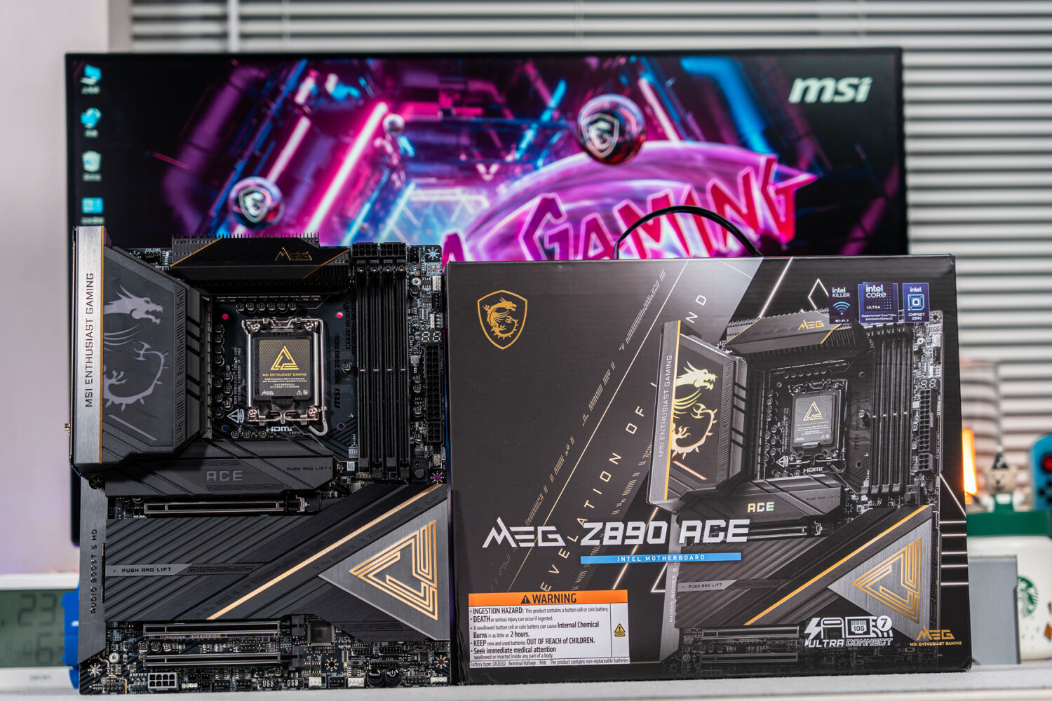 微星（MSI）MEG Z890 ACE战神主板测试