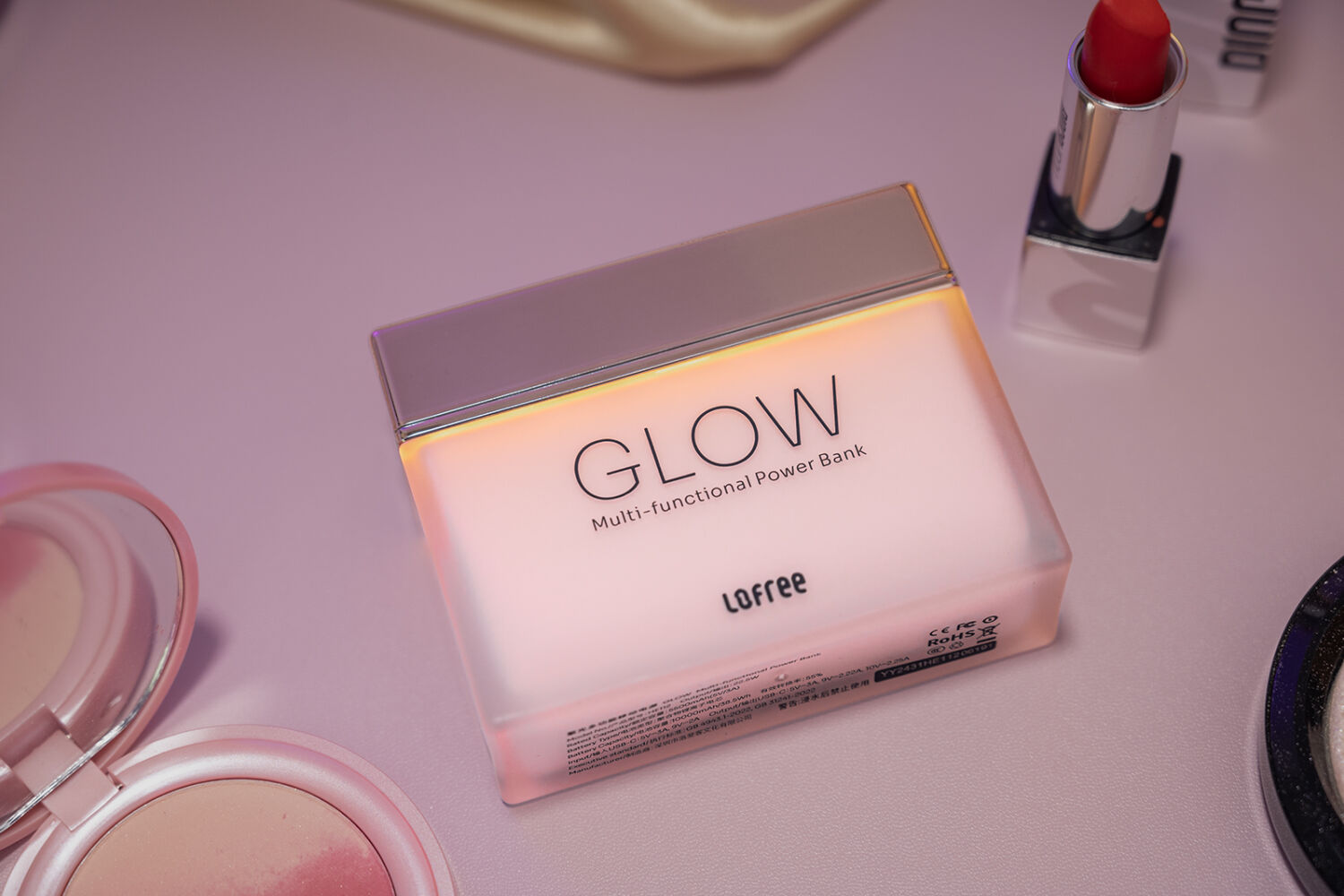 洛斐 GLOW 移动电源：时尚与实用的完美融合