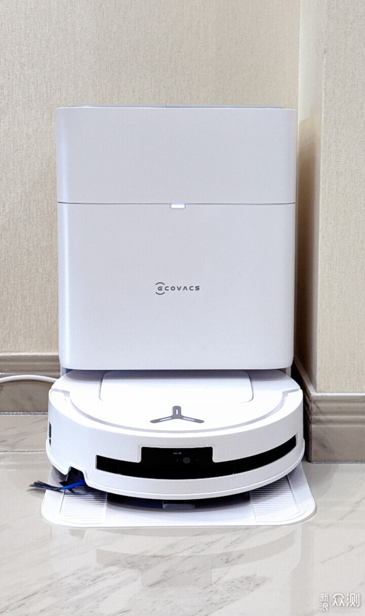 鼓清洁 +屏障边缘 +不锈钢水控制，Ecovacs的分类T80