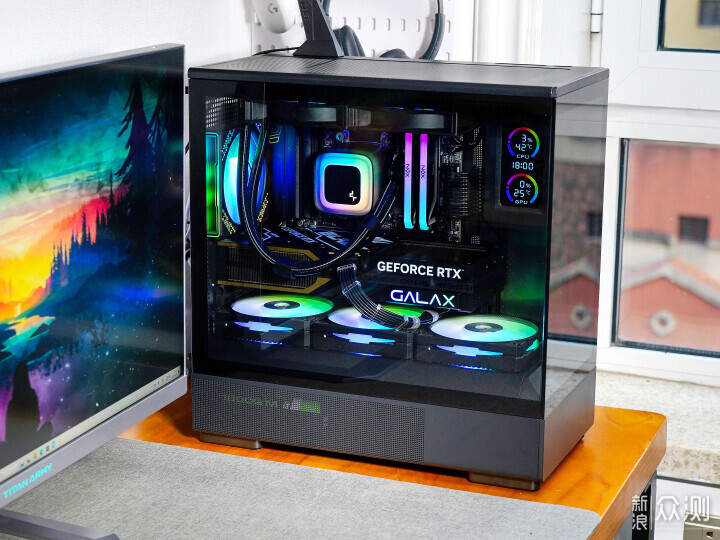 RTX5070 SEAW房屋，小型，黑色，硬