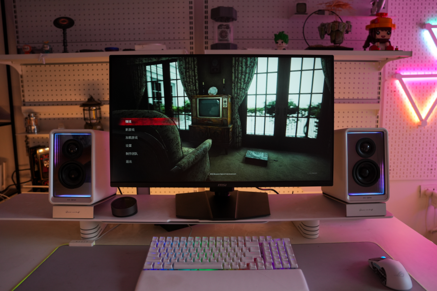  1000 yuan ceiling MSI MAG 275QPF X30 black blade evaluation
